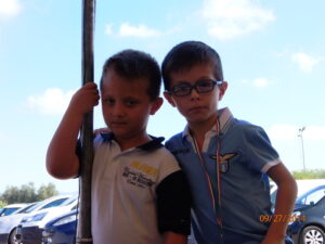 Gli inseparabili compagni di scuola, Alessandro e Riccardo